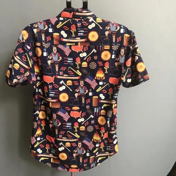 RSVLTS Park Recreation City Of Pawnee Ron Swanson’s Greatness Kunuflex Size Med - Picture 2 of 5